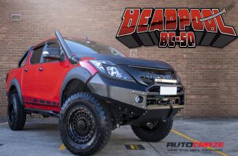 MAZDA BT 50 PANZER XD SATIN BLACK